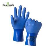 SHOWA尚和手套650PVC耐油操作加厚耐磨工厂车间防滑劳保工业手套