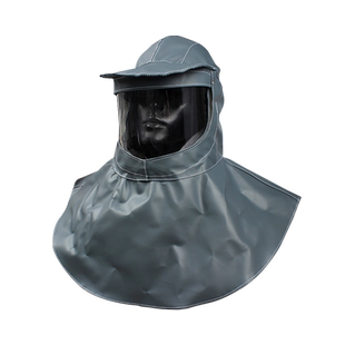 花护防化面罩耐酸碱实验室化工PVC披肩工业车间工厂劳保专用防护