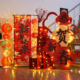 2026新年场景氛围布置春节装 饰挂布条幅灯笼福字立体摆件商场店铺