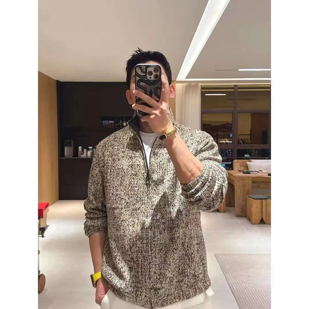 MBNL-F「LP.像素」南海云男装双面穿夹克LL-WWT0043