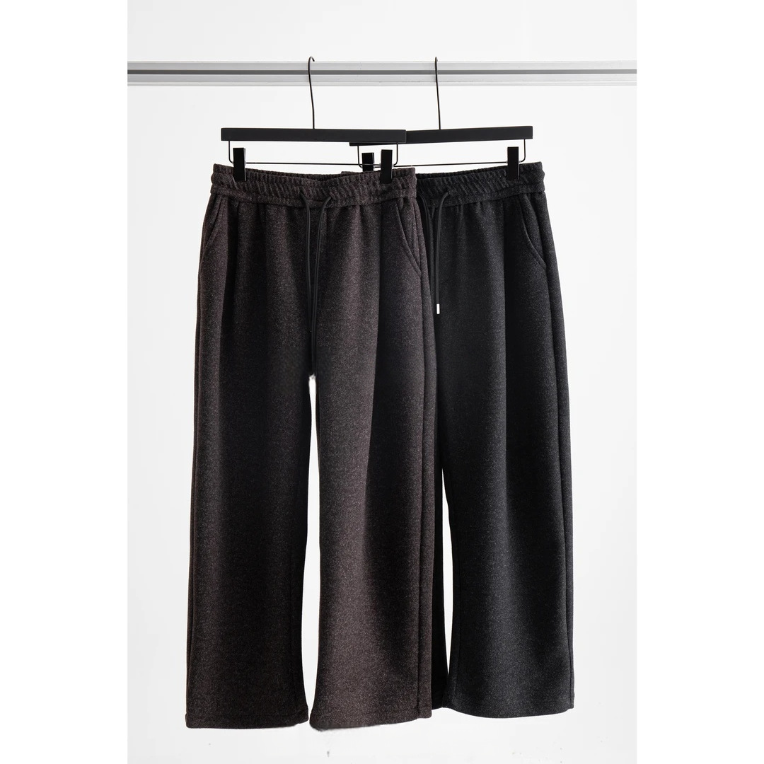 GO SHINE 秋冬软糯轻奢西裤高端休闲裤男士商务时尚加厚加绒长裤