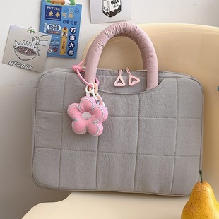 2025款iPadAir7苹果平板手提包13英寸适用于iPadPro12.9防摔保护套第1/2代电脑包鼠标键盘收纳袋Air6内胆包13