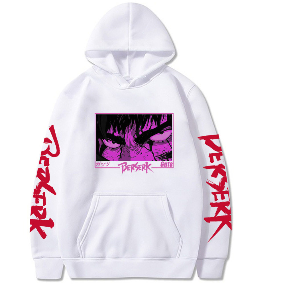 Printed loose hooded long sleeve hoodie 印花宽松连帽长袖卫衣