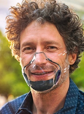 Reusable Clear Face Mask Bandage Cover Mouth Nose Mask Face