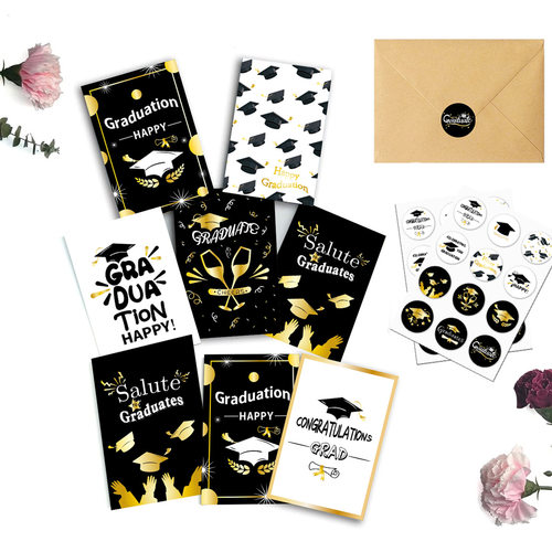 happy graduation cards卡片 congrats farewell card 毕业贺卡