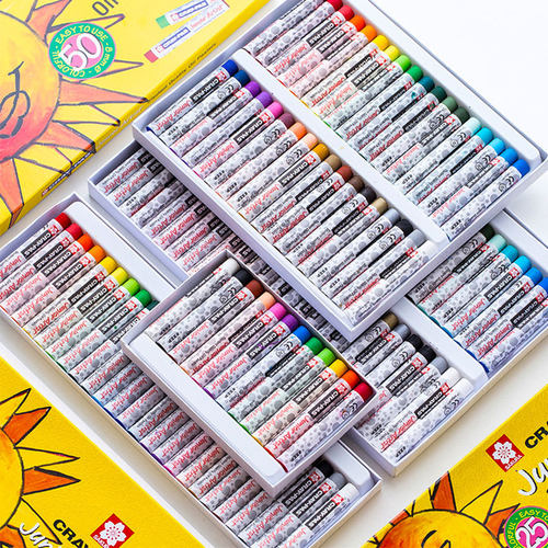 sakura oil pastel油画棒可水洗儿童kids cray-pas junior artist