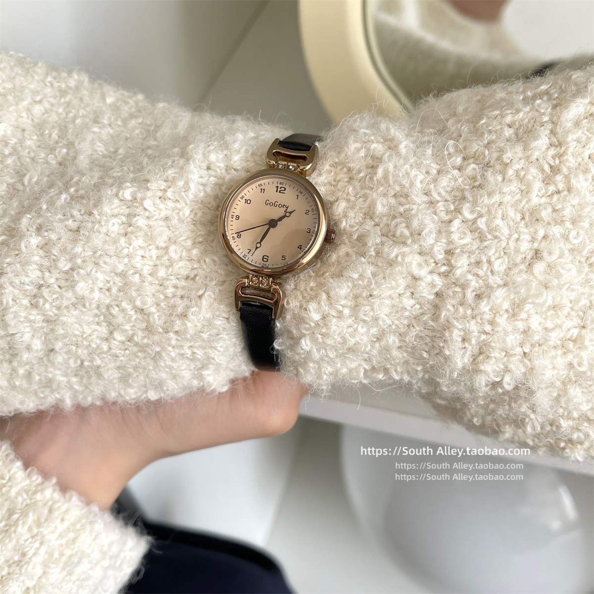 南巷复古手表女款考试学生百搭