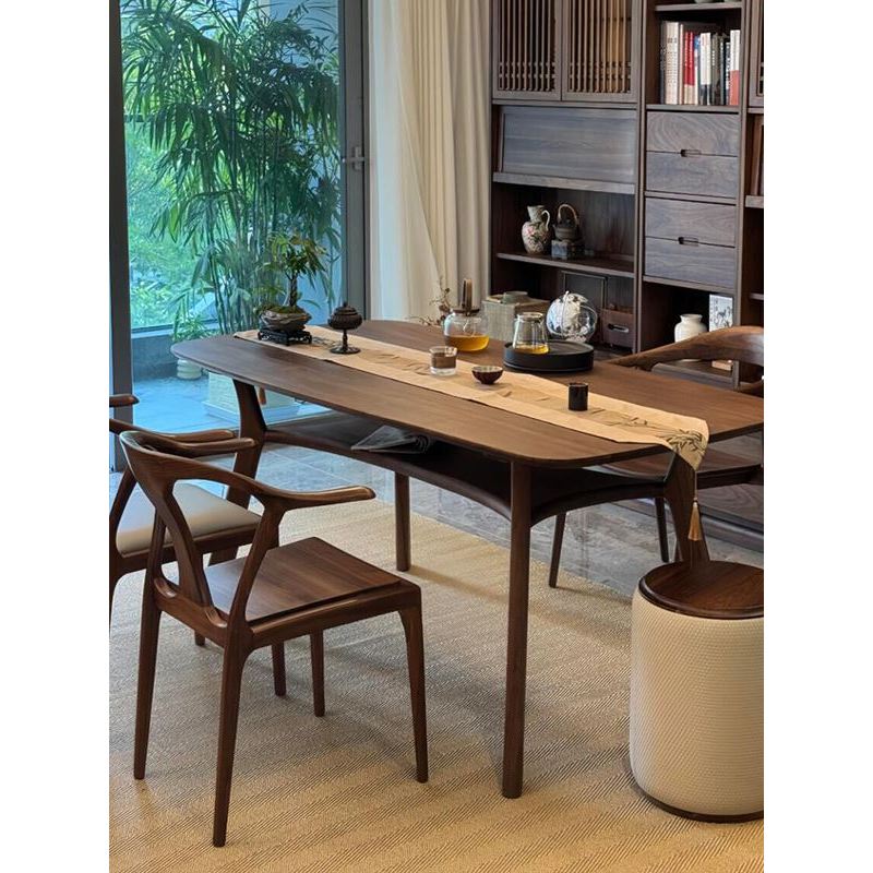 新中式茶桌椅组合2025新款高端实木茶台现代简约家用客厅泡茶桌