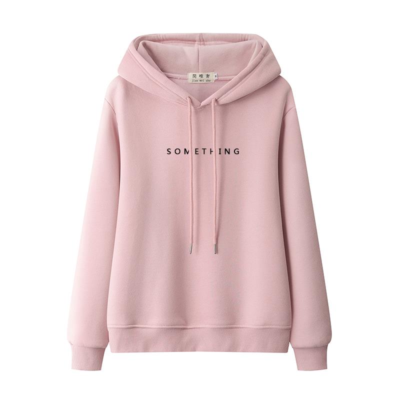 春秋美式复古正肩连帽卫衣女款加绒2025秋冬新款宽松外套显瘦上衣