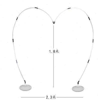 促爱角五拱门支架子可拆卸心形支架布置客厅结婚星酒店庆气球拱售