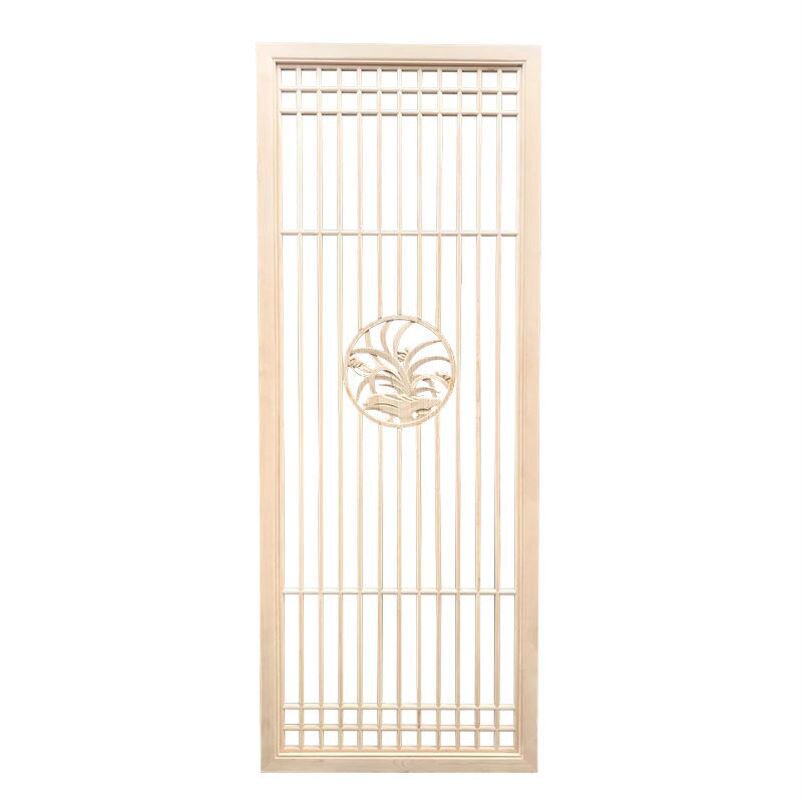 新品仿古门窗仿古门窗花窗新中式花格木制移门隔断格栅木雕玄关屏