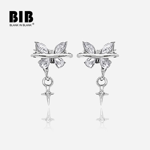 纯欲吊坠蝴蝶耳骨夹2025新款