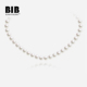 明星博主同款 澳白质感极光贝珠珍珠项链高级感锁骨链颈链女生礼物