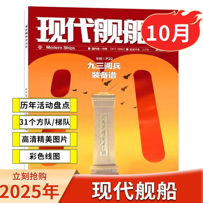 现代舰船杂志2025年10月