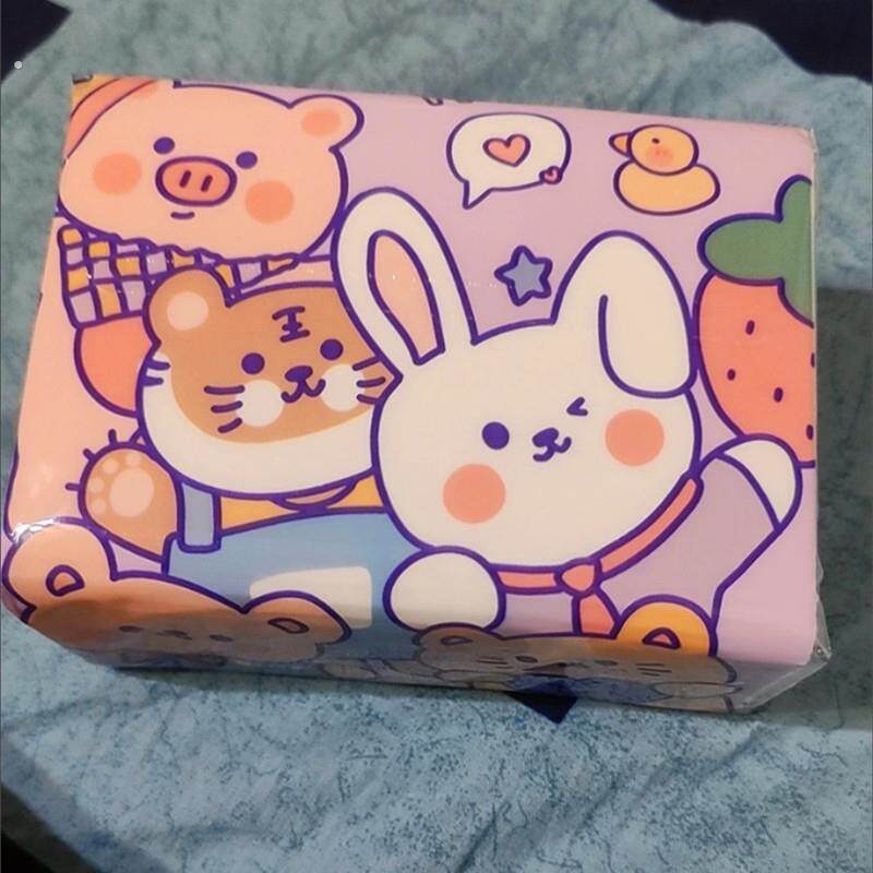 不忘聪爸萌宠抽纸原木抽纸整箱家用可湿水纸巾柔韧适中母婴适用
