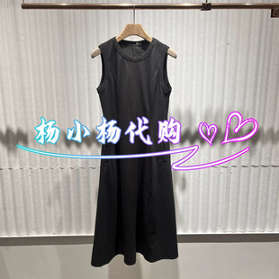 【商场同款】衣播26秋新品A字无袖连衣裙垂感气质裙子BDT3LD3103