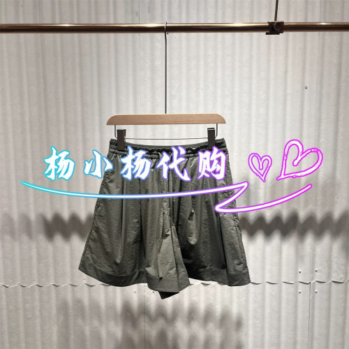 【商场同款】衣播26秋新品休闲短裤女宽松轻户外阔腿裤BDT3KD3010