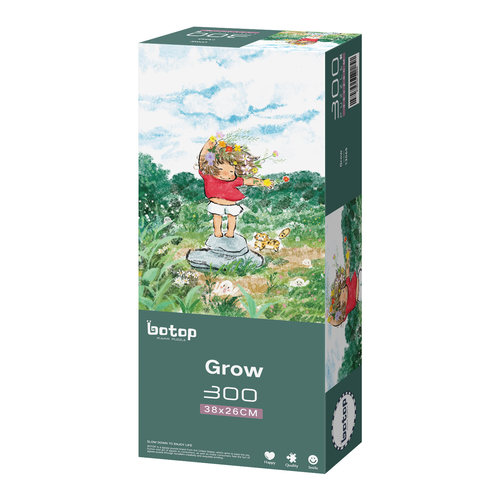 botop自在生长300片闪光膜拼图