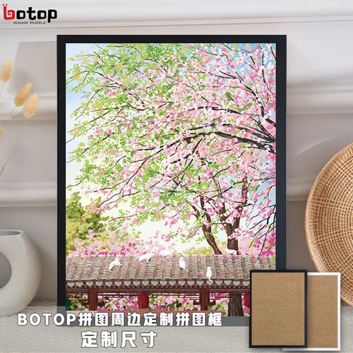 botop实木框DIY定制礼物装饰