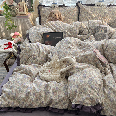 四件套全棉【A类母婴级奶fufu】