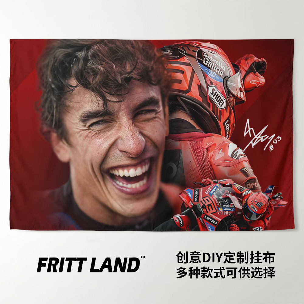 杜卡迪馬克馬奎斯MOTOGP掛布