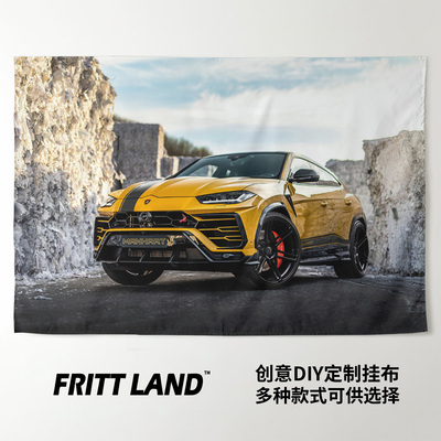 挂布兰博基尼Urus性能SUV汽车