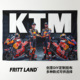 KTM车队杰克米勒Jack Miller摩托赛车手写真海报周边壁挂挂毯挂布