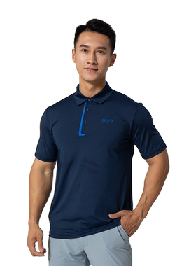 高尔夫服装男POLO衫速干透气