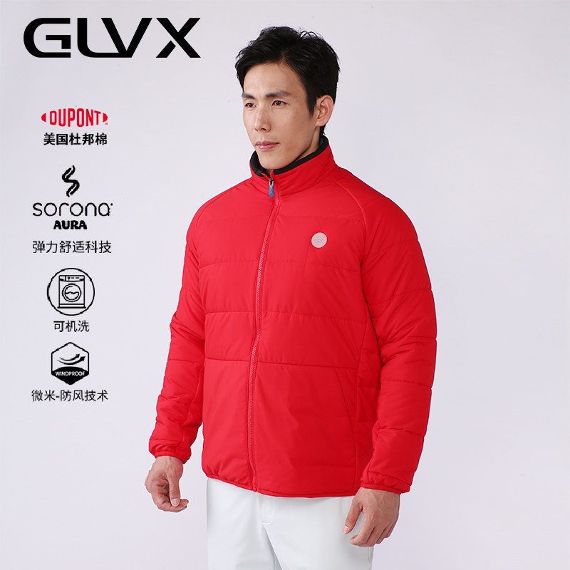 GLVX高尔夫服装男夹克外套保暖