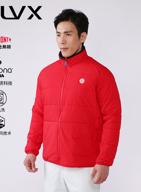 高尔夫服装男装衣服外套男秋冬舒适运动球衣运动弹力上衣