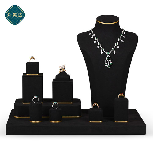 众美达轻奢珠宝橱窗陈列架