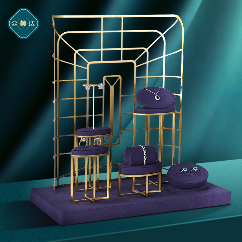 众美达高档金属橱窗陈列道具