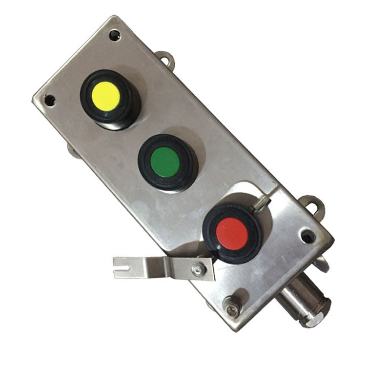 304不锈钢防爆控制按钮LA53-3H BZA8050-G-A3防爆防腐主令控制器