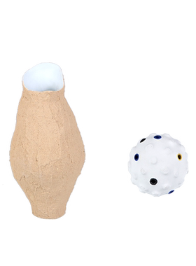 简约现代样板房陶瓷花瓶组合摆件