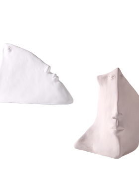 北欧风格客厅陶瓷人像摆件