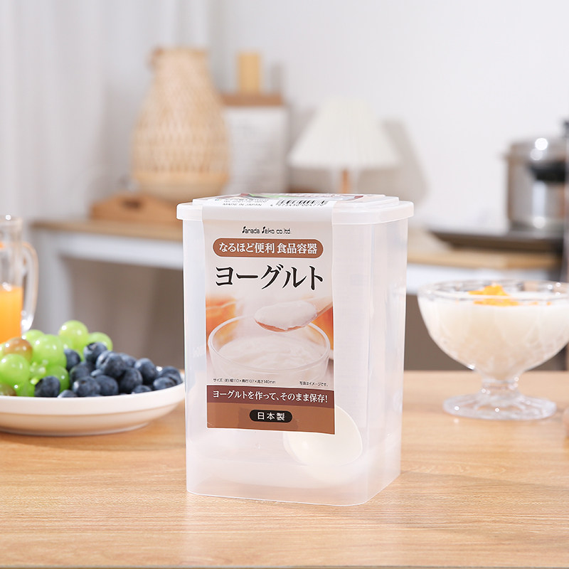 日本进口里海酸奶常温发酵杯自制酸奶发酵容器食品储物罐保鲜盒