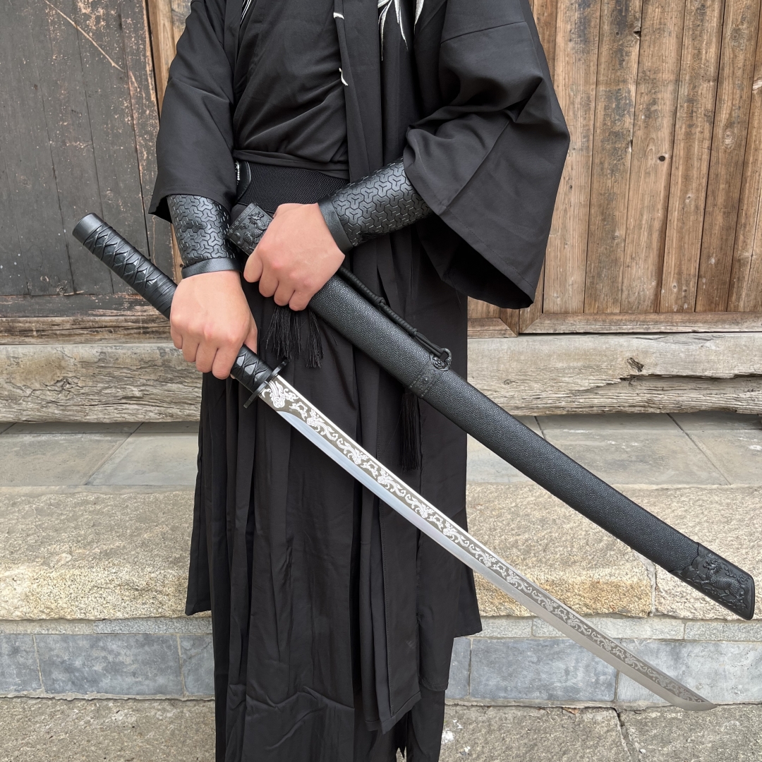 高锰钢绣春刀锦衣卫佩刀直刀古刀剑防身冷兵器龙泉镇宅宝剑未开刃