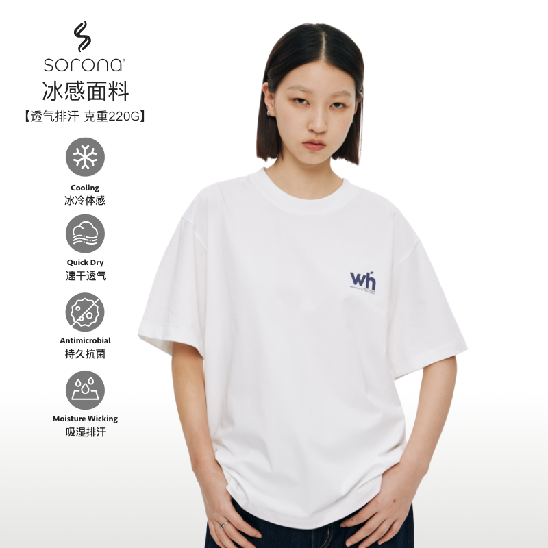 WassupHouse字母组合印花短袖t恤