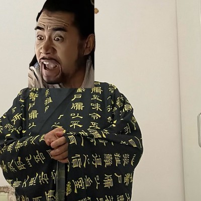 嘉靖帝同款道袍睡衣道德经衣明朝汉服cos大明王朝1566嘉靖千字袍