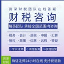 代财税咨询会计咨询做记账务处理税务咨询税收优惠政策一对一沟通