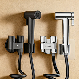 九牧马桶坐便器配件三通角阀一进二出带喷枪分水器双出水三角阀