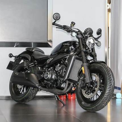 新款春风250CLC复古巡航太子双缸水冷450CLC男士旅行街车摩托车