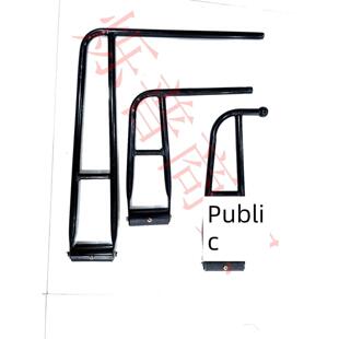 收割机装载机倒车镜支架福田谷神倒车镜杆光倒车镜杆巨王配件