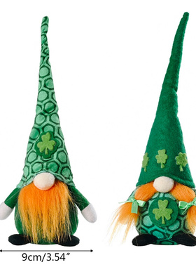 Irish March Festiva Day Gnome Leprechaun Shamrock Handmade S