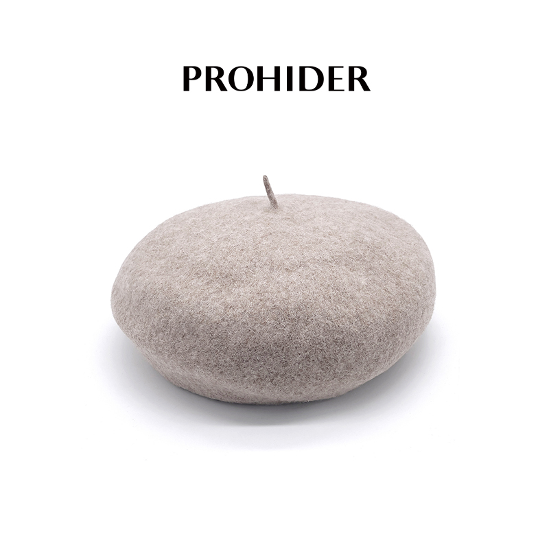 PROHIDERMilaOwen毛呢贝雷帽