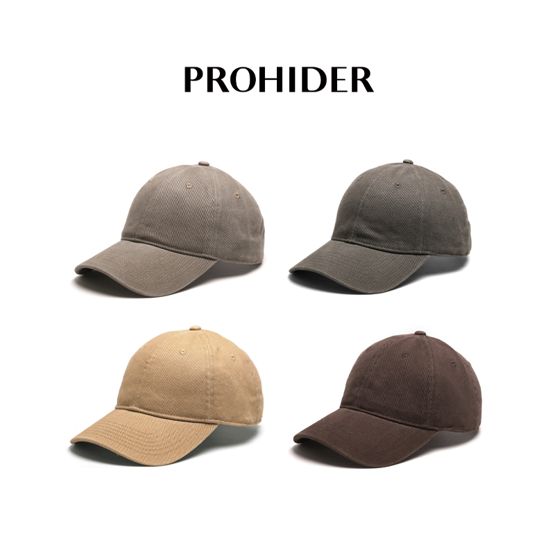 PROHIDER 复古水洗棉百搭棒球帽PH2501111