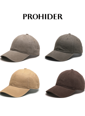 PROHIDER 复古水洗棉百搭棒球帽PH2501111