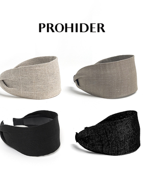 PROHIDER 轻奢亚麻混纺宽边发箍PH2505001