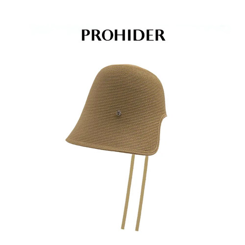 PROHIDER宽帽檐平顶遮阳波奈特帽