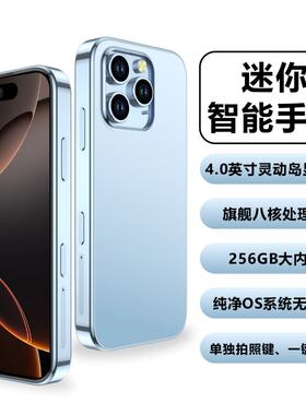 国际正品4英寸迷你小屏手机海外全球语言谷歌商店大内存智能双卡